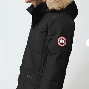 Canada Goose Mens Emory Parka Black